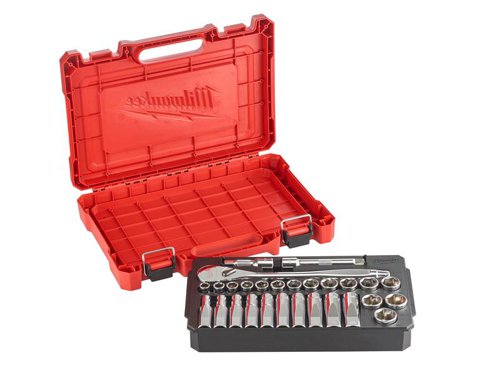MHT 1/2in Drive Ratcheting Socket Set, 28 Piece
