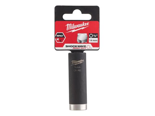 MHT SHOCKWAVE™ Deep Impact Duty Socket 3/8in Drive 14mm