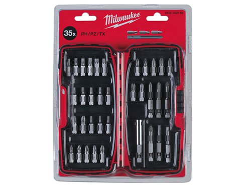 MIL Screwdriving Bit Set, 35 Piece