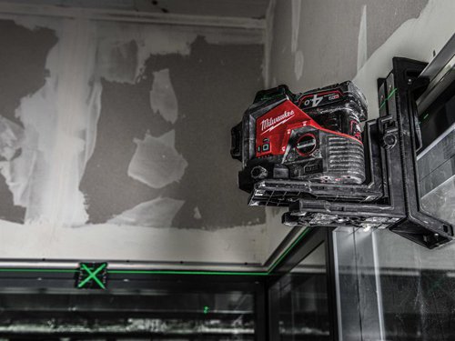 MIL M12™ 3PL-0C Green 360° 3 Plane Laser 12V Bare Unit