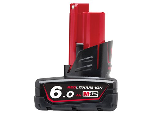 MIL M12 B6 REDLITHIUM-ION™ Battery Pack 12V 6.0Ah Li-ion