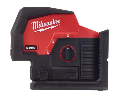 MIL M12™ CLLP-301C Green Cross Line Laser with Plumb Points 12V 1 x 3.0Ah Li-ion