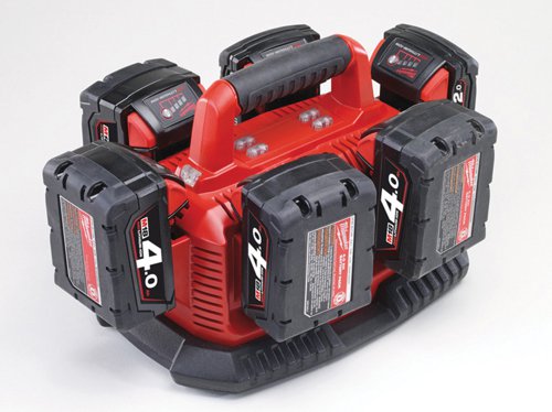 MIL M14 - M18 Multibay Multi Voltage Charger for 14-18V Li-ion 110V