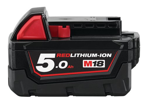 MIL M18 B5 REDLITHIUM-ION™ Slide Battery Pack 18V 5.0Ah Li-ion