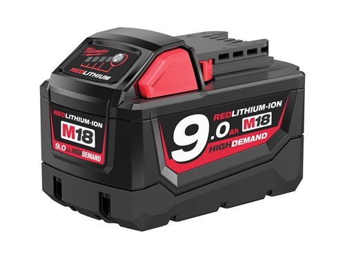 M18 B9 REDLITHIUM-ION™ Slide Battery Pack 18V 9.0Ah Li-ion