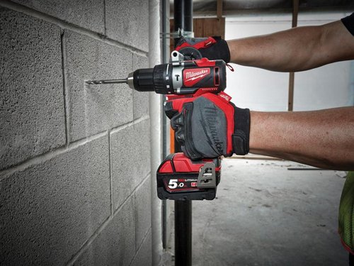 MIL M18 BLPD2-502X Brushless Combi Drill 18V 2 x 5.0Ah Li-ion