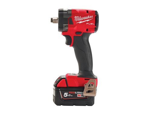 MIL M18 FIW2F38-502X FUEL™ 3/8in Friction Ring Impact Wrench 18V 2 x 5.0Ah Li-ion