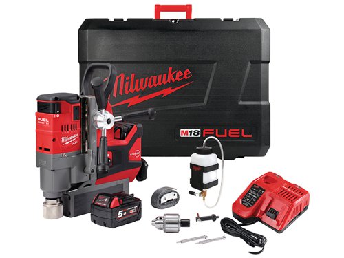 MIL M18 FMDP-502C Fuel™ Magnetic Drilling Press 18V 2 x 5.0Ah Li-Ion