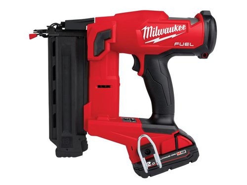 MIL M18 FN18GS-202X FUEL™ Finish Nailer 18V 2 x 2.0Ah Li-ion