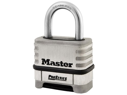 Master Lock ProSeries® Stainless Steel 4-Digit 57mm Padlock