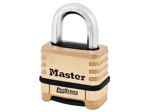 MLK1175D Master Lock ProSeries® Brass 4 Digit Padlock 57mm