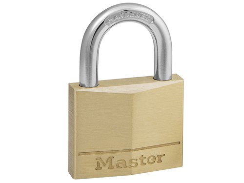 MLK140 Master Lock Solid Brass 40mm Padlock 4-Pin