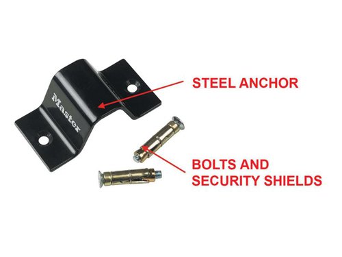 Master Lock Floor / Wall Anchor Mounting Point