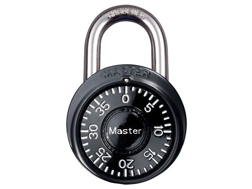 Master Lock Stainless Steel Fixed Dial Combination 38mm Padlock