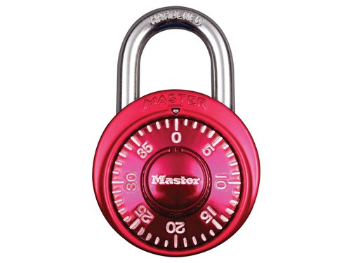 Master Lock Stainless Steel Fixed Dial Combination 38mm Padlock