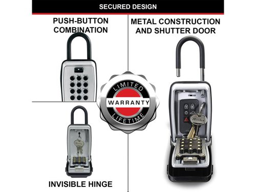 MLK5423E Master Lock 5423E Push Button Select Access® Key Safe