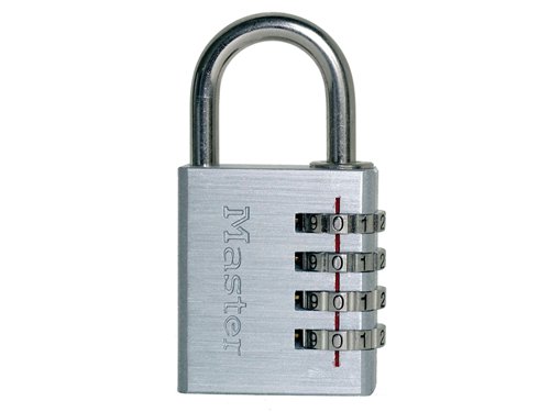 Master Lock Aluminium 40mm 4-Digit Combination Padlock