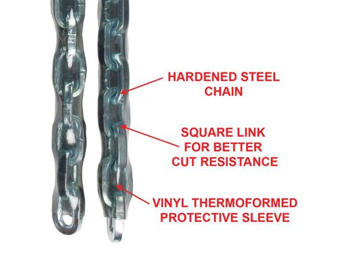 Master Lock 8019E Hardened Steel Chain 1m x 10mm