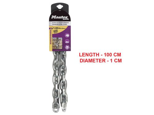 MLK 8019E Hardened Steel Chain 1m x 10mm