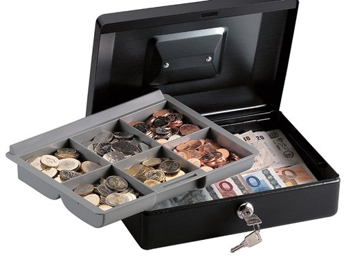 MLKCB10ML Master Lock Small Cash Box with Keyed Lock
