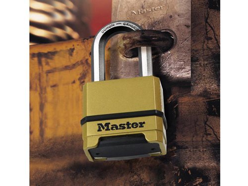 MLK Excell™ 4-Digit Combination 50mm Padlock - 38mm Shackle