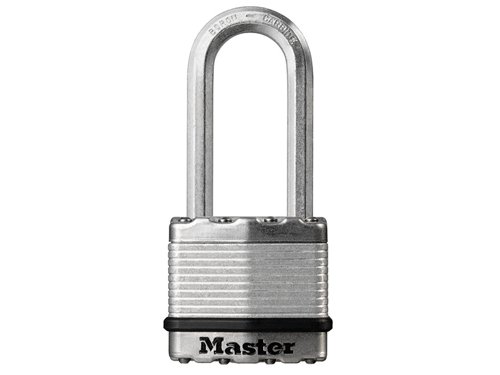 Master Lock Excell™ Laminated Steel 50mm Padlock 4-Pin - 51mm Shackle