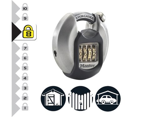 MLK Excell™ Discus 4-Digit Combination 70mm Padlock