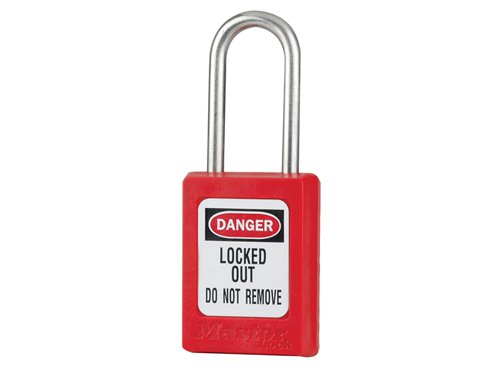 MLKS31RED Master Lock Lockout Padlock – 35mm Body & 4.76mm Stainless Steel Shackle