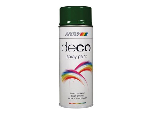 MOTIP® Deco Spray Paint High Gloss RAL 6002 Leaves Green 400ml
