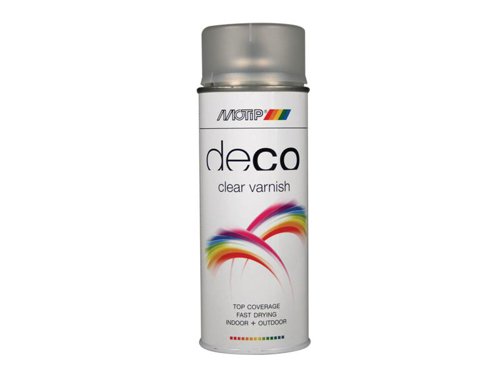 MOTIP® Deco Spray Clear Lacquer Satin Matt 400ml