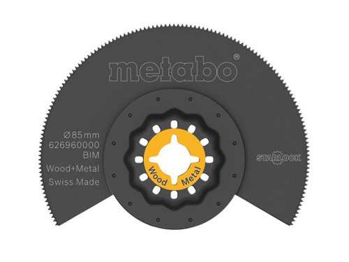 MPT626960 Metabo Starlock BIM Segment Saw Blade 85mm