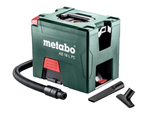 Metabo AS 18 L PC Cordless Vacuum Cleaner 18V Bare Unit