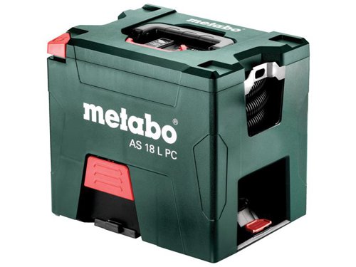 MPTAS18LPC Metabo AS 18 L PC Cordless Vacuum Cleaner 18V Bare Unit