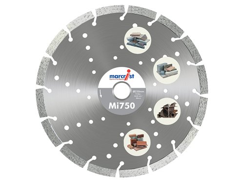 Mi750 Diamond Blade Long Life Universal Cut 300 x 20mm