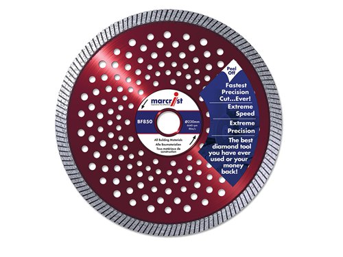 BF850 SilentMAX Ultimate Turbo Diamond Blade 125 x 22.2mm