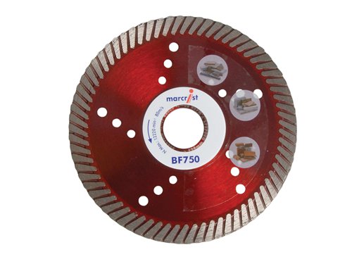 BF750 Diamond Blade Fast Precision Cut 230 x 22.2mm