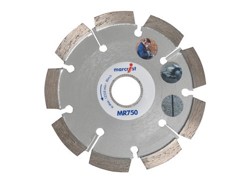 MR750 Mortar Raking Diamond Blade 115 x 22.2 x 6mm