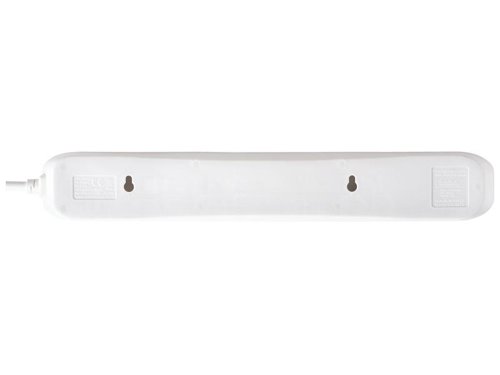 These Masterplug White Extension Leads offer exceptional value for money. Rounded slimline appearance with safety shuttered sockets. They also feature wall-fixing slots. Ideal for home use.Available with either 4- or 6-sockets and both have a 2m cable. Manufactured to BS 1363-2.1 x Masterplug Extension Lead 240V 6-Gang 13A White 2m
