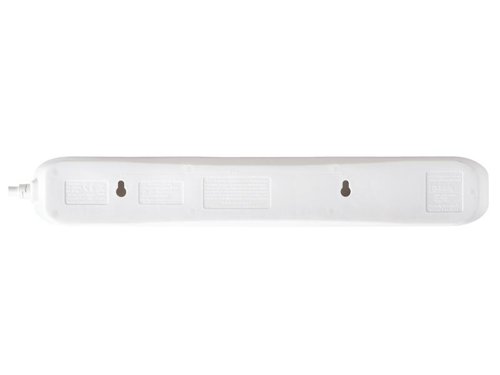 Masterplug Surge Protected Extension Leads are designed to protect your electrical appliances from power surges and spikes. This extension lead also has safety shuttered sockets and allows you to plug in multiple electrical devices in the home as well as in the office.Available with either 4- or 6-sockets, both have a 2m lead and £1,000 connected equipment warranty.1 x Masterplug Surge Protected Extension Lead 240V 6-Gang 13A White 2m