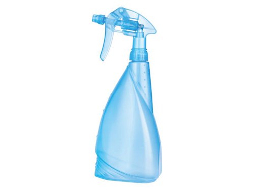 The Matabi Multicolor Trigger Spray Bottle has many uses around the home and workplace, including cleaning, disinfecting, fertilizing and deodorising. It has a stable wide base and a translucent tank.Two size options are available: 600cc (0.6 litre) and 1000cc (1 litre).Supplied in either Blue or Green (random colour supplied). 1 x Matabi Multicolor 600cc Trigger Spray Bottle (0.6 litre).