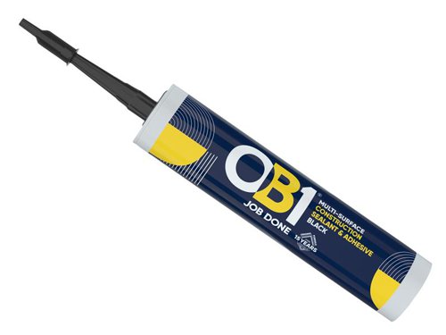 OB1 Hybrid Sealant & Adhesive Black 290ml
