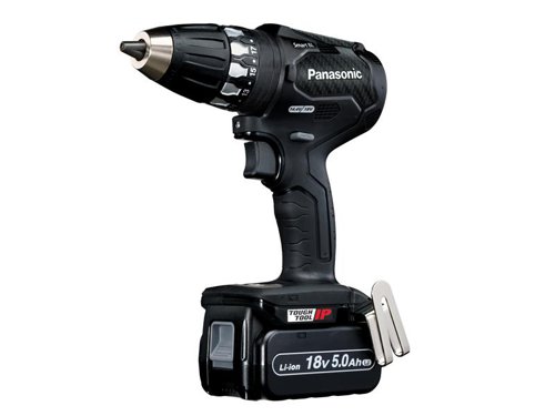 The Panasonic EY74A3 Smart Brushless Drill Driver automatically adjusts between a fast rotation speed for lighter work and higher torque whenever the load increases. This enables appropriate torque and rotation for any task. For maximum convenience and accuracy, the new 'tapping mode' allows automatic reverse without having to change the toggle.Fitted with an aluminium bodied chuck and tungsten inserts for ultimate grip and long life. These ultra-hard tungsten inserts are brazed into chuck jaws providing increased gripping power and protecting against wear. It has a lightweight design with improved ergonomics. The base of the device includes storage space for 2 x 65mm bits (left and right).There is also an LED work light for working in dark areas. LED intensity has been improved by 150% (compared to EY74A2), giving a clear view of the bit.Compatible with both 14.4V and 18V Panasonic batteries.Specifications:Chuck: 13mm Keyless.No Load Speed: 20-530/70-1,800/min.Max. Torque: 50Nm, 18 Settings.Weight: 2.0kg (with 5.0Ah Battery), 1.75kg (with 3.0Ah Battery).The Panasonic EY74A3LJ Smart Brushless Drill Driver comes with:2 x 18V 5.0Ah Li-ion Batteries.1 x Charger.1 x Systainer Case, widely used in the power tool industry by Festool, Mafell and other brands, so the tradesman can stack and connect our cases with any of the other Systainer cased brands.