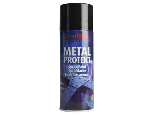 PKT Metal Protekt Spray Gloss Black 400ml