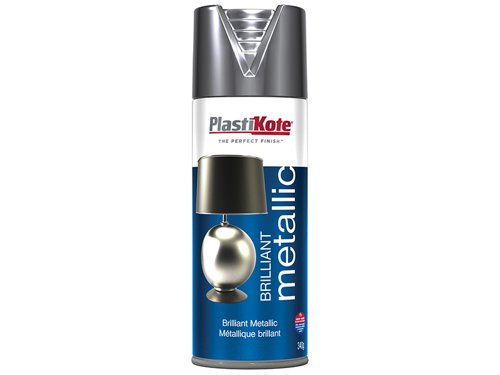 PKT Brilliant Metallic Spray Silver 400ml