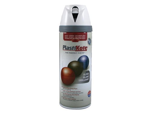 PKT Twist & Spray Gloss Pure Brilliant White 400ml