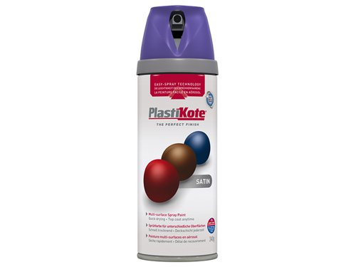 PKT Twist & Spray Satin Sumptuous Purple 400ml