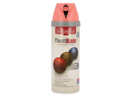 PKT Twist & Spray Matt Dusty Coral 400ml