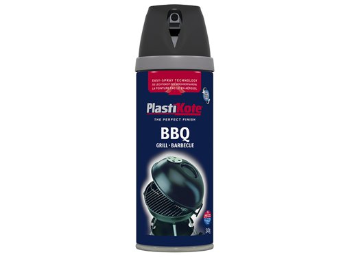 PKT Twist & Spray BBQ Paint Black 400ml
