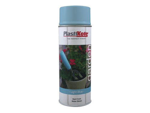 PlastiKote Garden Colours Spray Paint Light Blue 400ml