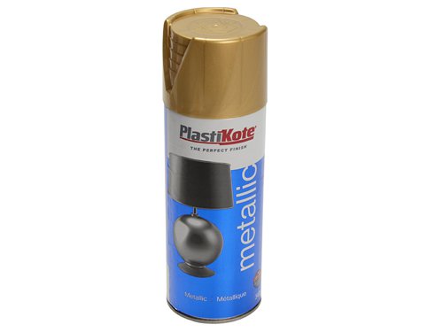 PlastiKote Metallic Spray Brass 400ml